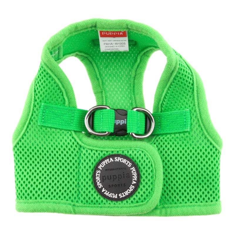 PUPPIA International Harness Soft B Vest, Medium, Green - Image 2